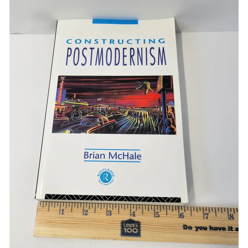 Vintage‎ 1992 Constructing Postmodernism Brian McHale Routledge White PB Theory